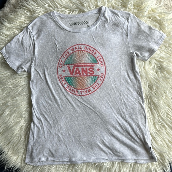 Vans Palm Logo Burnout Tee - Picture 2 of 16